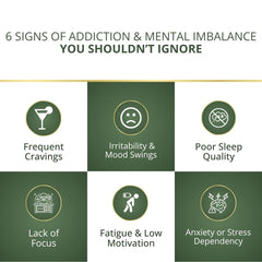 AddictionKlean Drops - Ayurvedic Support for De-Addiction Recovery & Mental Calmness (50ml)