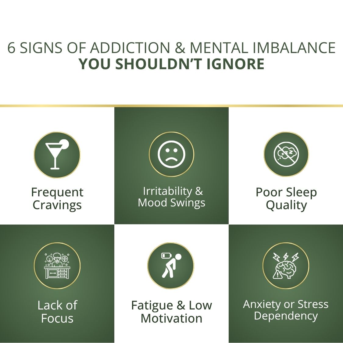 AddictionKlean Drops - Ayurvedic Support for De-Addiction Recovery & Mental Calmness (50ml)