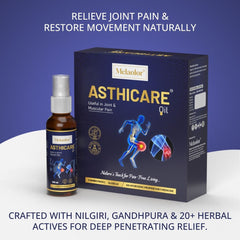 Asthicare Oil – Herbal Oil for Joint Pain, Inflammation, Muscle Stiffness & Mobility Support (100 ml)